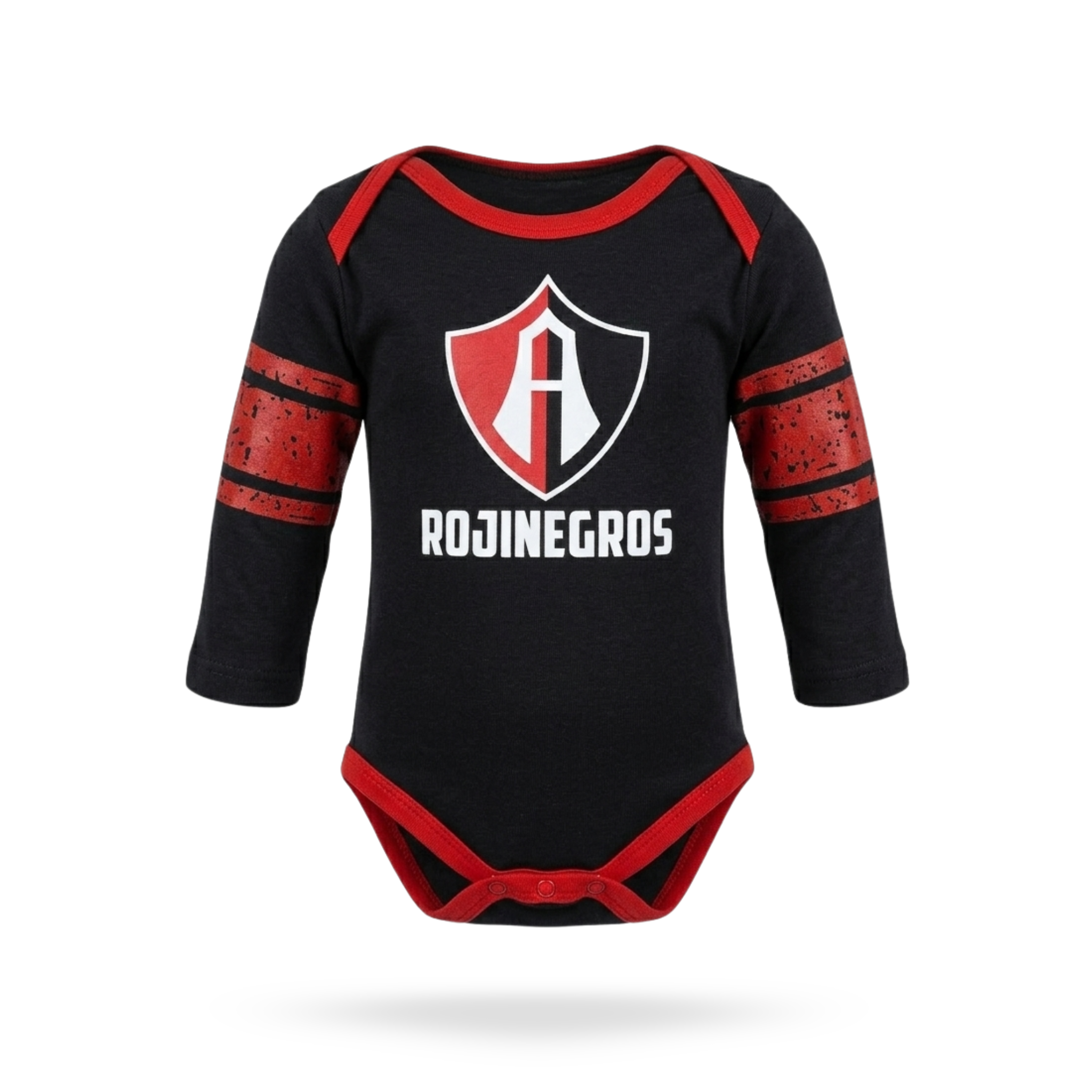 PAÑALERO ATLAS FC ESCUDO CLÁSICO MANGA LARGA