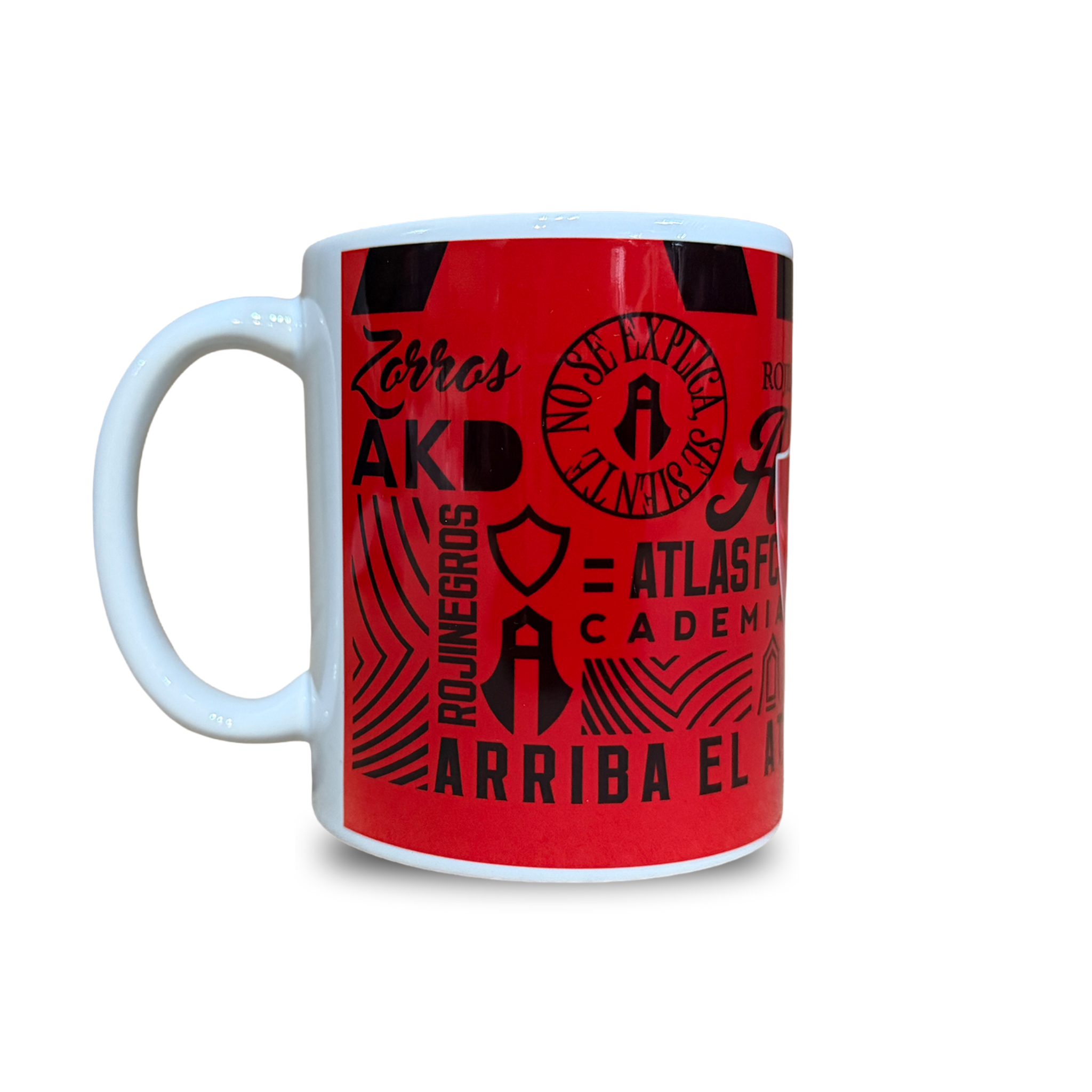 TAZA CERÁMICA ATLAS FC DISEÑO ROJINEGRO-3