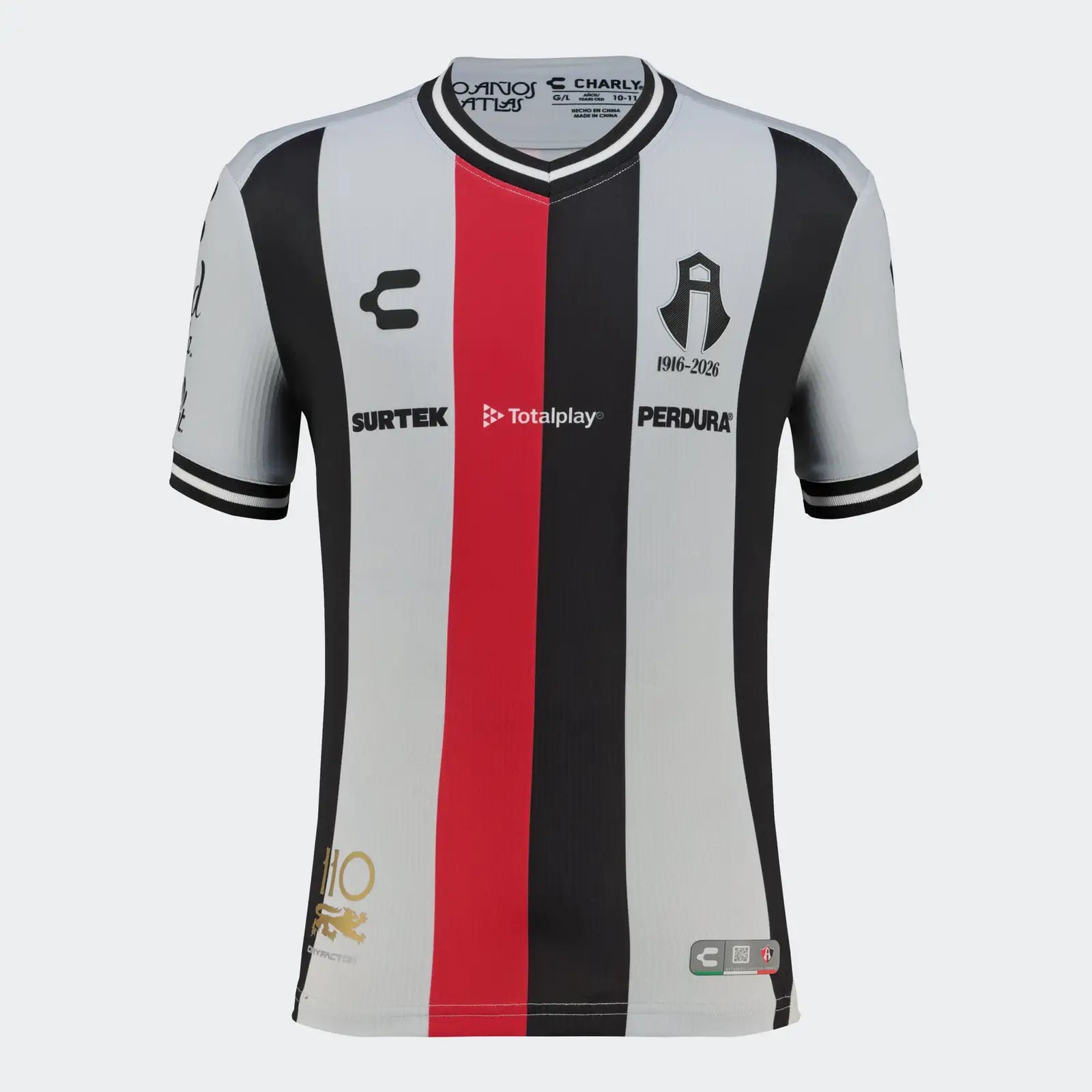 JERSEY LOCAL MANGA CORTA NIÑO ATLAS FC 26/27-1