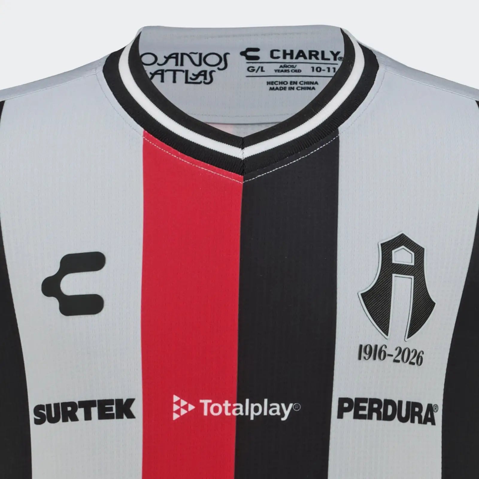 JERSEY LOCAL MANGA CORTA NIÑO ATLAS FC 26/27-3