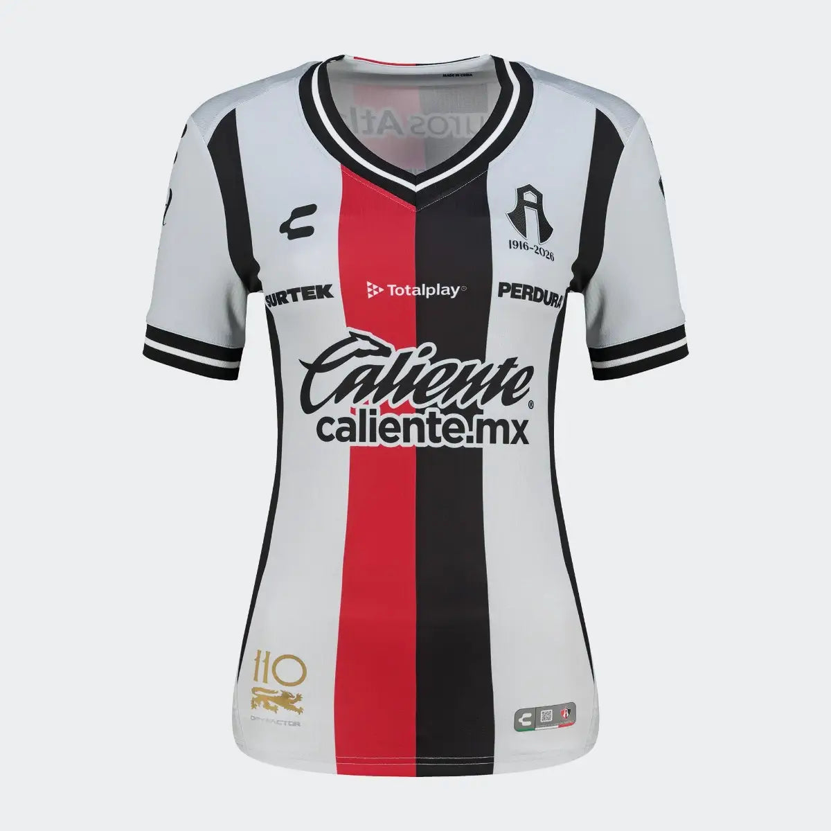 JERSEY VISITA MANGA CORTA DAMA ATLAS FC 26/27