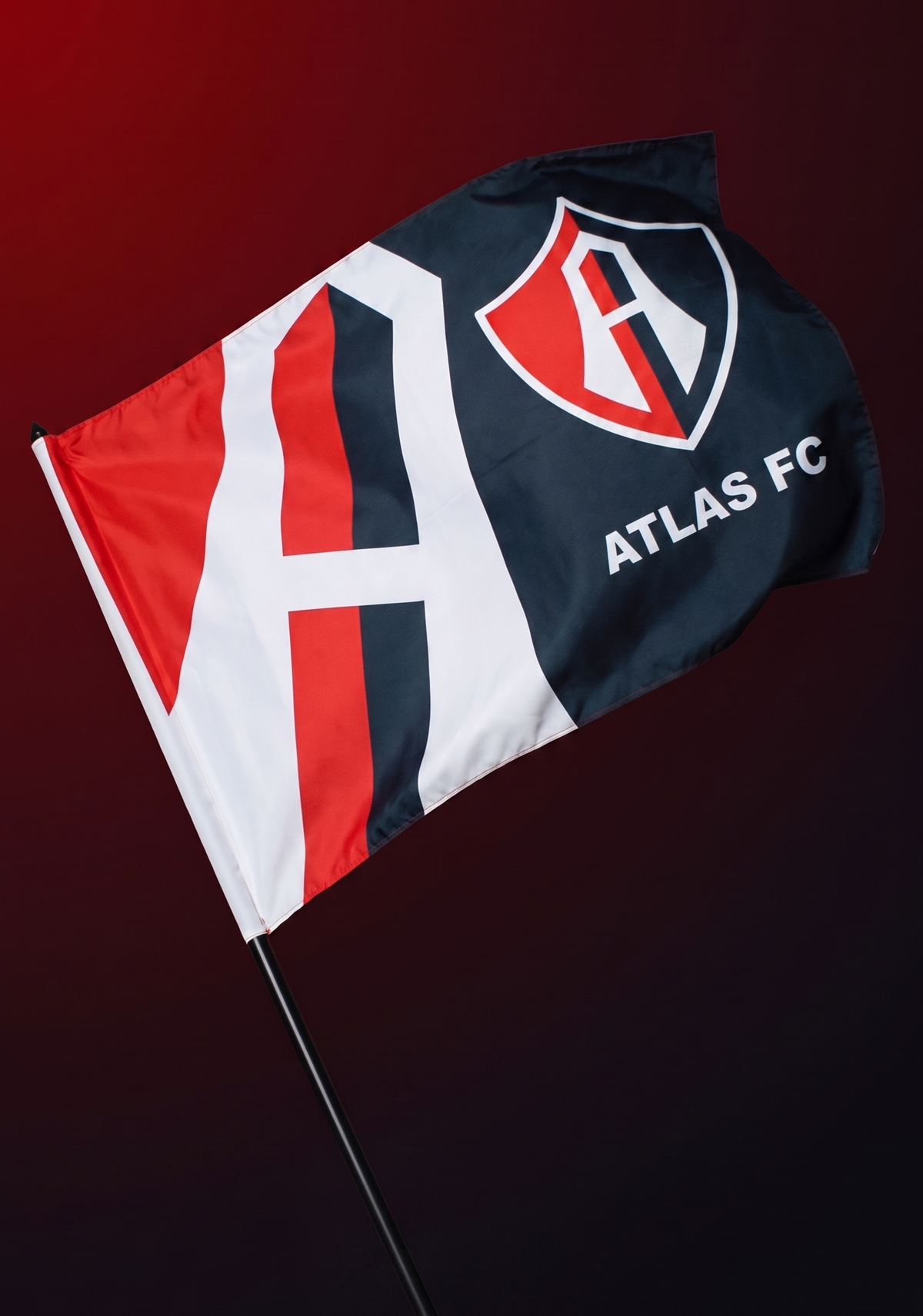 BANDERA FURIA ROJINEGRA