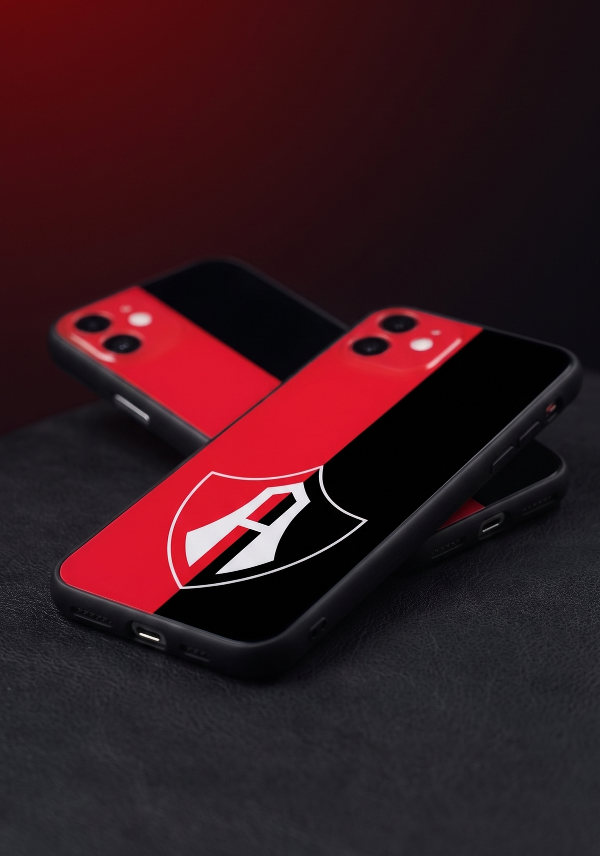 CARATULA PARA CELULAR  ROJINEGRA