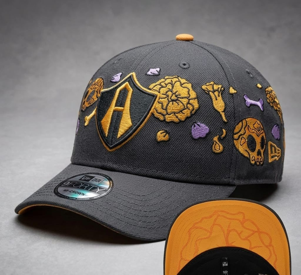 GORRA ATLAS FC DÍA DE MUERTOS 9FORTY M-CROWN SNAPBACK-2