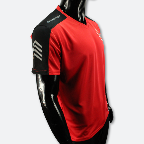 PLAYERA SPORT RED AND BLACK ATLAS FC-2