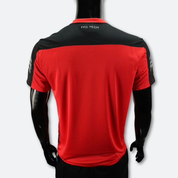 PLAYERA SPORT RED AND BLACK ATLAS FC-4