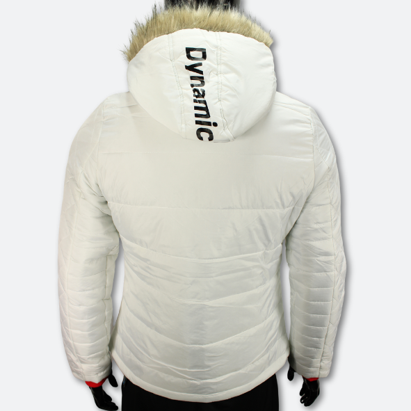 CHAMARRA PUFF COMFY ALL WHITE PARA DAMA ATLAS FC-5