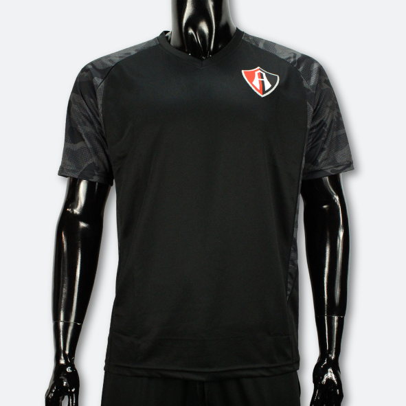 PLAYERA DEPORTIVA BLACK CAMUFLAJE ATLAS FC-2