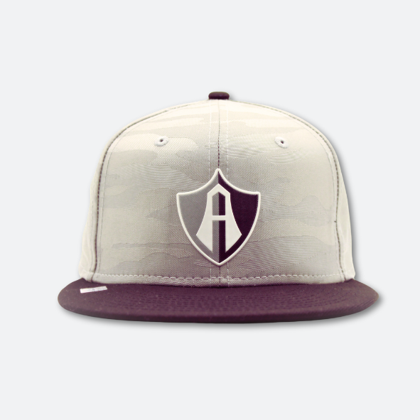 GORRA FLAT ATLAS FC CAMUFLAJE GRIS-2