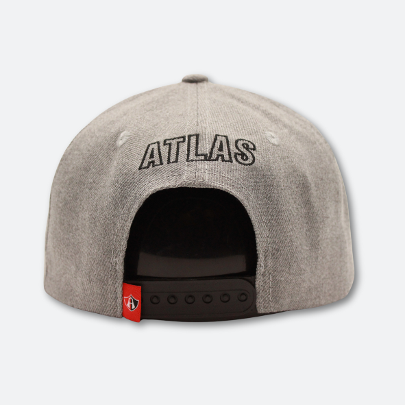 SNAPBACK CAP ATLAS FC EN COLOR GRIS-3