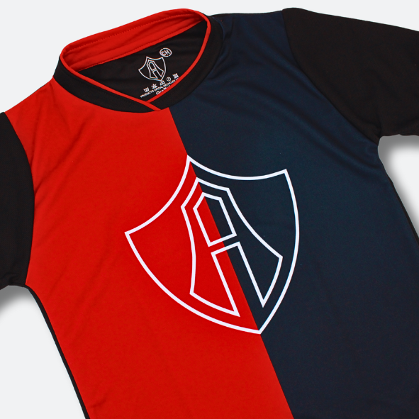 PLAYERA ROJINEGRA ESCUDO ATLAS FC PARA NIÑO - Rojinegros