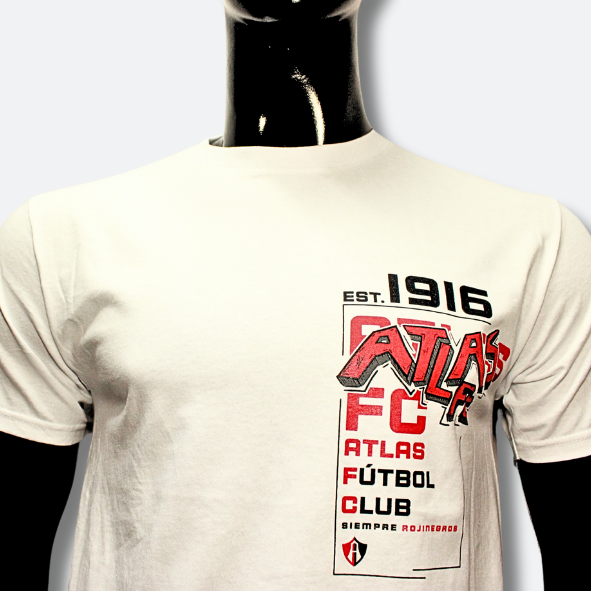 PLAYERA OFICIAL 1916 ATLAS FC EN COLOR BLANCO-3