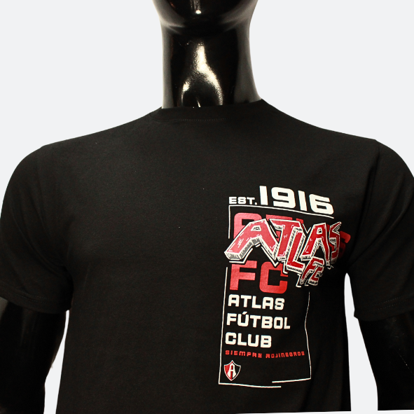 PLAYERA OFICIAL 1916 ATLAS FC EN COLOR NEGRO-3