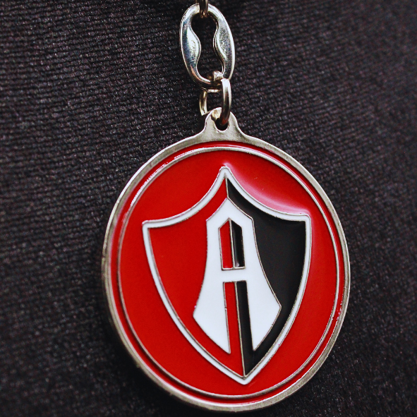 LLAVERO ESCUDO REDONDO ATLAS FC-3