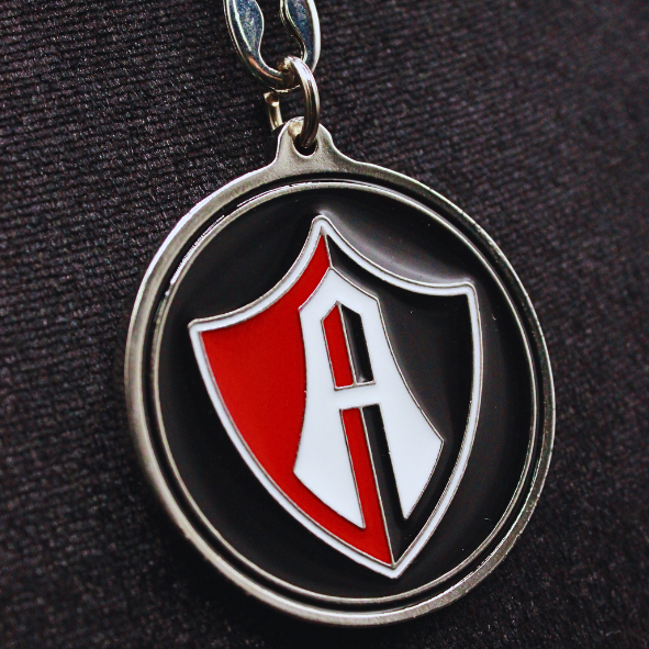 LLAVERO ESCUDO REDONDO ATLAS FC-4