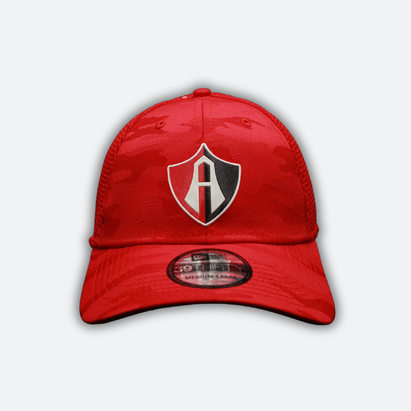 GORRA ATLAS FC CAMUFLAJE EN COLOR ROJO-3