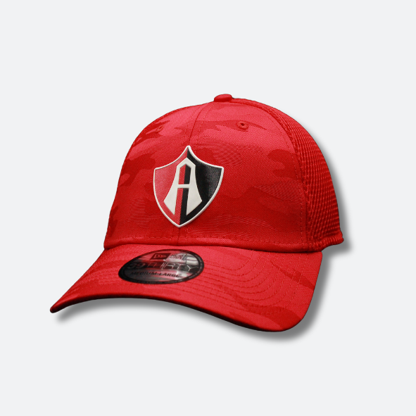 GORRA ATLAS FC CAMUFLAJE EN COLOR ROJO-2
