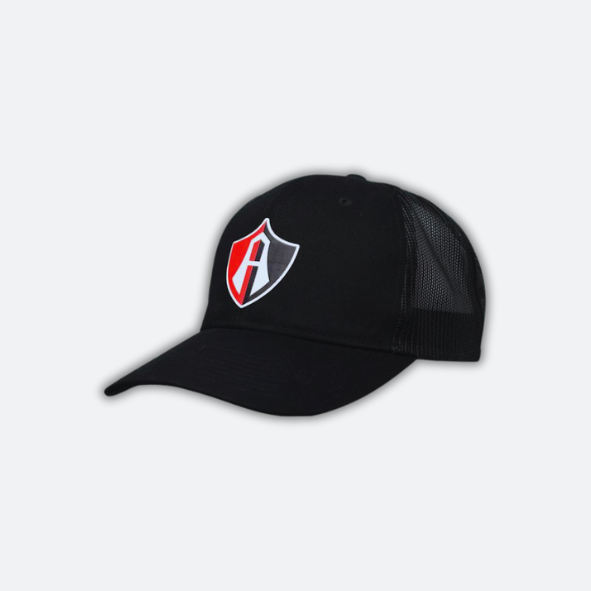 GORRA ATLAS FC BASIC BLACK - Rojinegros