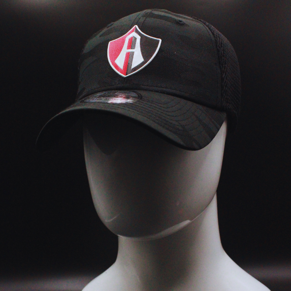 GORRA ESCUDO ATLAS FC CAMUFLAJE BLACK - Rojinegros