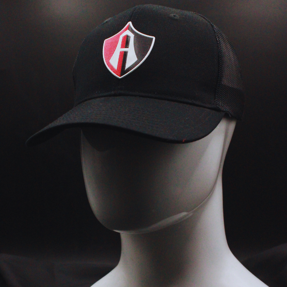 GORRA ATLAS FC BASIC BLACK - Rojinegros