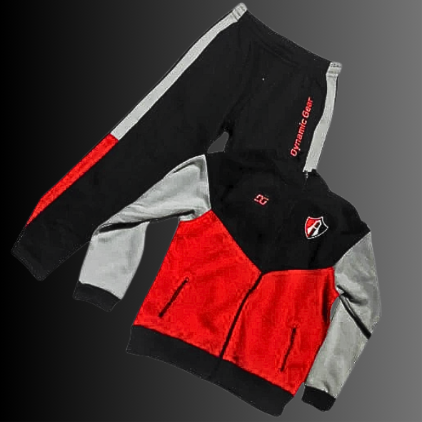 CONJUNTO SUDADERA Y PANTS ROJINEGRO-2