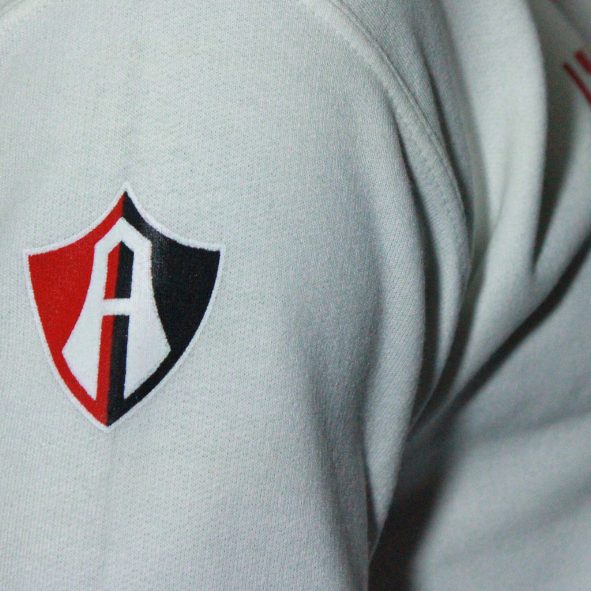 CREWNECK ATLAS FC ZORRO CLASICO GRAY OVER WHITE-5