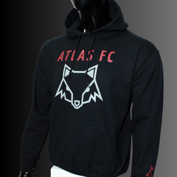HOODIE ATLAS FC ZORRO GRIS CLASICO BLACK-3