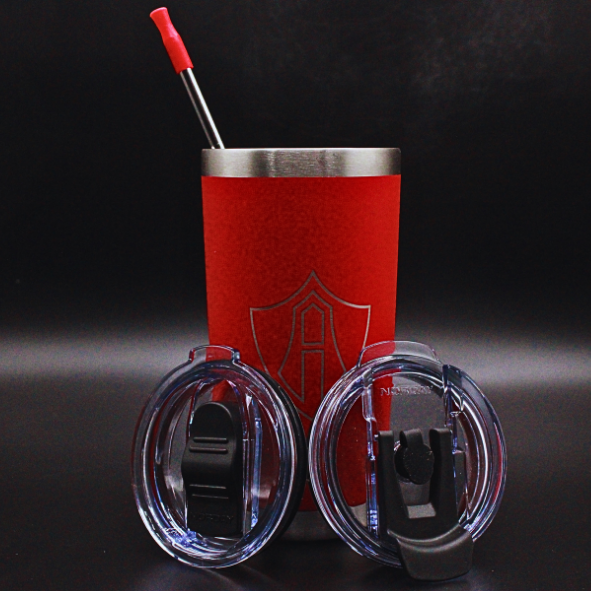 VASO TUMBLER 20 oz. ATLAS FC COLOR ROJO-2