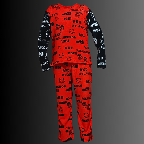 PIJAMA ICON FAN ATLAS FC INFANTIL