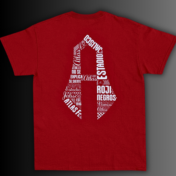 PLAYERA ATLAS FC VIBES OVS-2