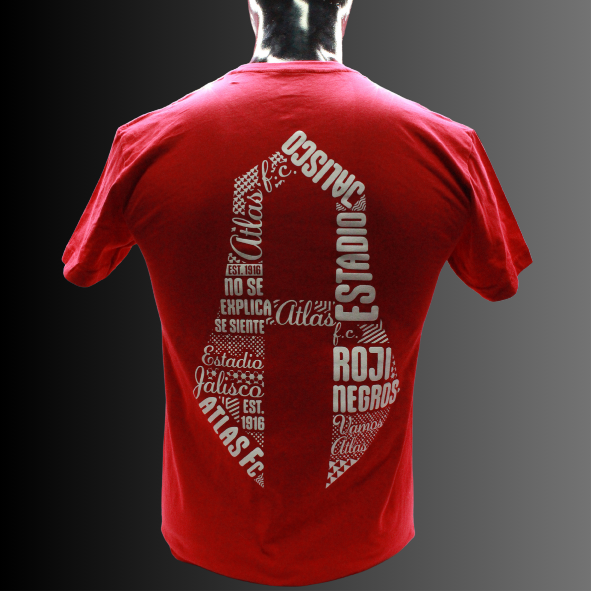 PLAYERA ATLAS FC VIBES-6