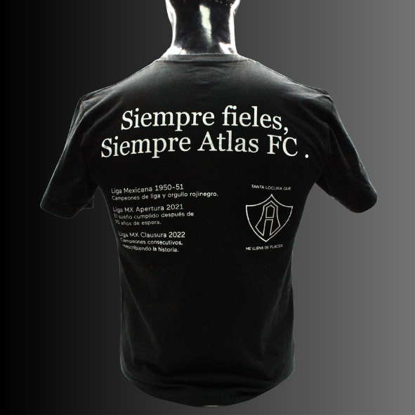 PLAYERA ATLAS FC SIEMPRE FIELES-6