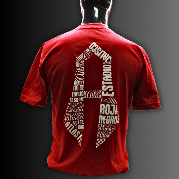 PLAYERA ATLAS FC VIBES OVS-6