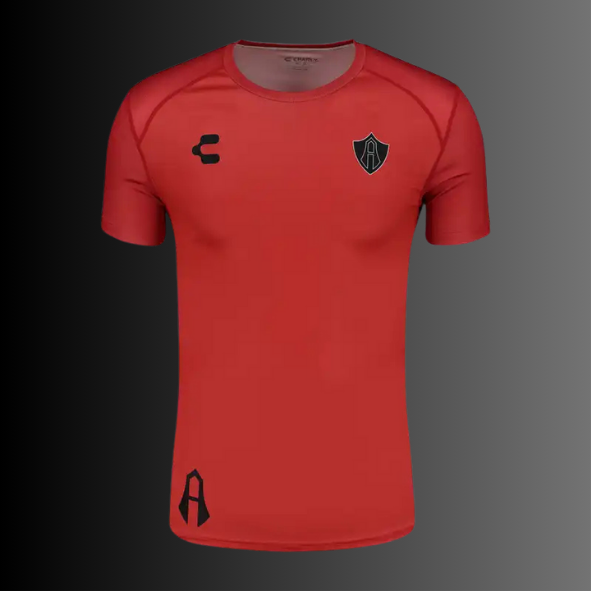 PLAYERA CHARLY SPORT FÚTBOL EQUIPAMIENTO ATLAS 25/26 COLOR ROJO PARA HOMBRE-3