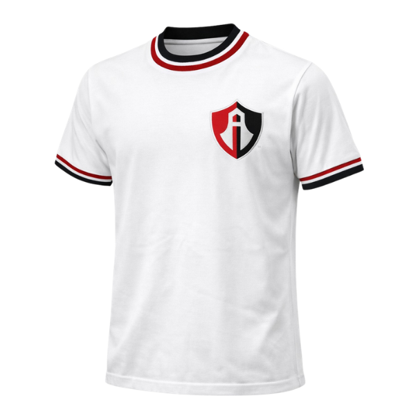 PLAYERA RETRO ATLAS FC COLOR BLANCA-2