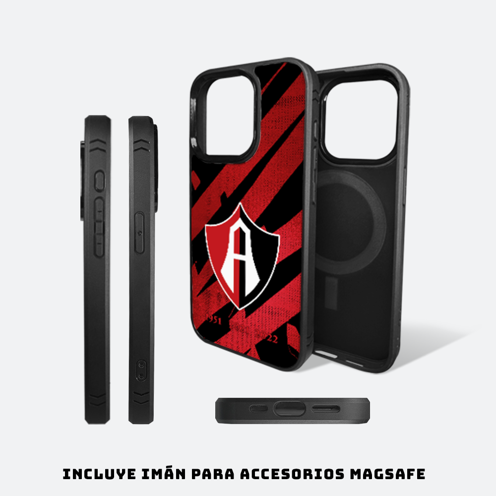 FUNDA PARA CELULAR EDICIÓN ESCUDO ROJINEGRO 25/26-2
