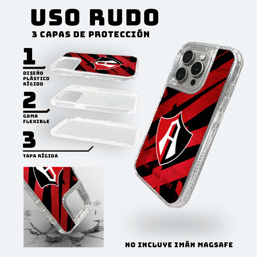 FUNDA PARA CELULAR EDICIÓN ESCUDO ROJINEGRO 25/26-3