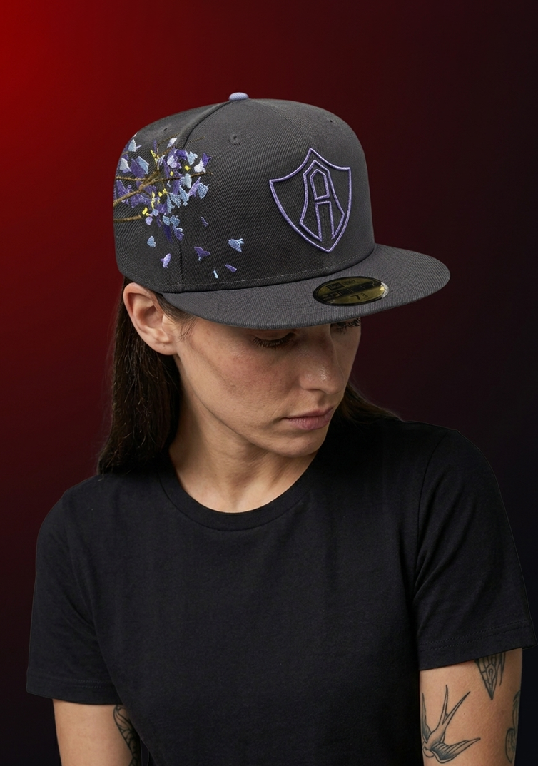 GORRA ATLAS FC 5950 LMX JACARANDA GUAATL