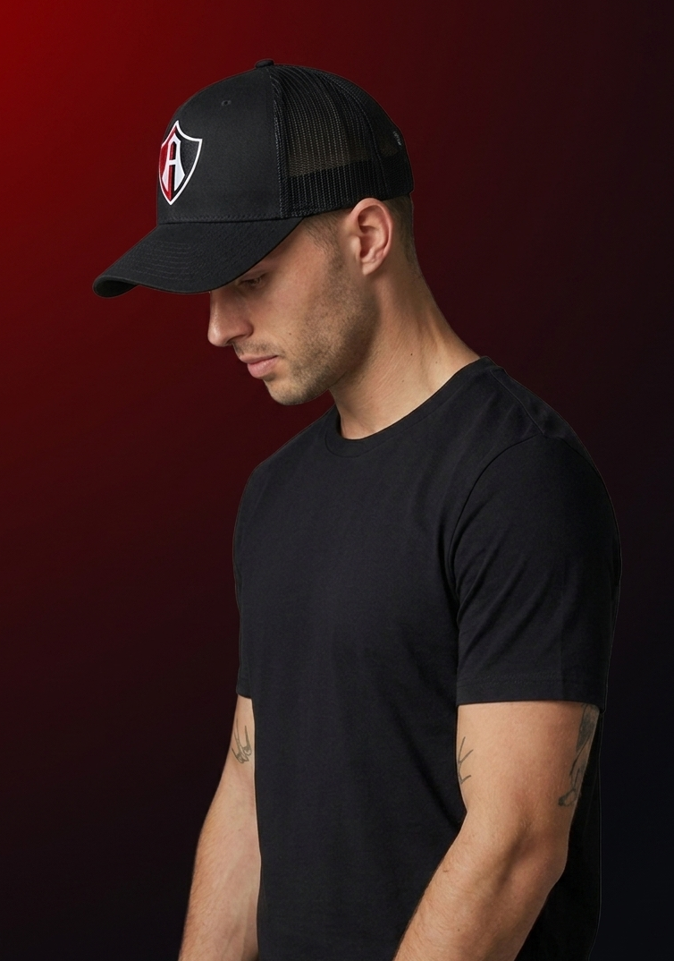 GORRA ATLAS FC BASIC BLACK