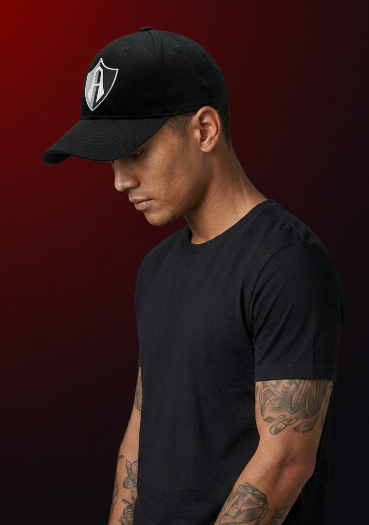 GORRA ATLAS FC ESCUDO MONOCROMATICO