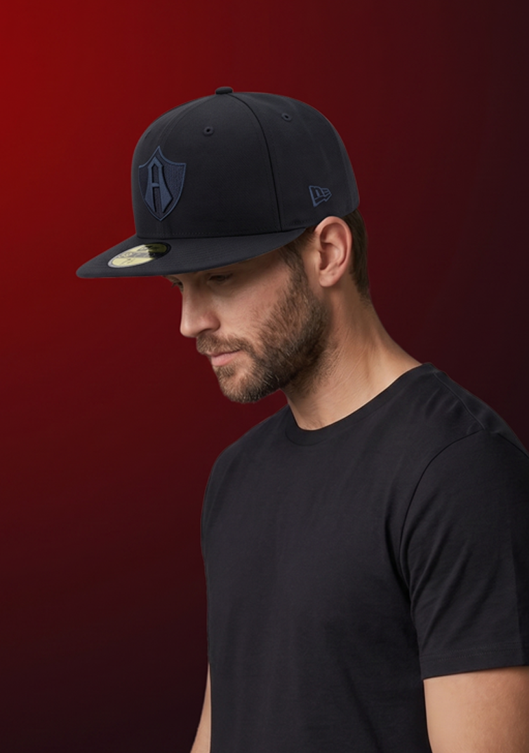 GORRA BLACK ON BLACK ATLAS FC