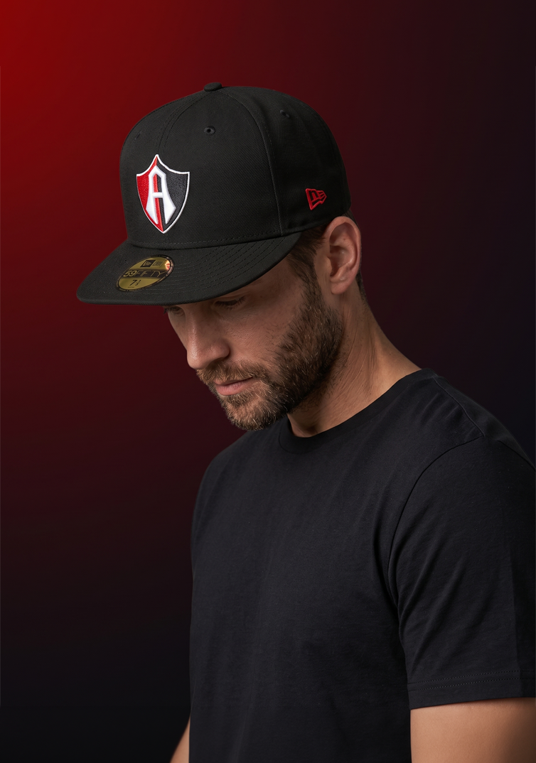 GORRA BLACK OTC CERRADA ATLAS FC