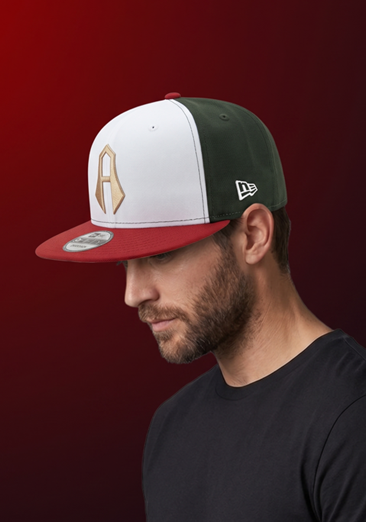 GORRA TRICOLOR 9FIFTY SNAPBACK ATLAS FC