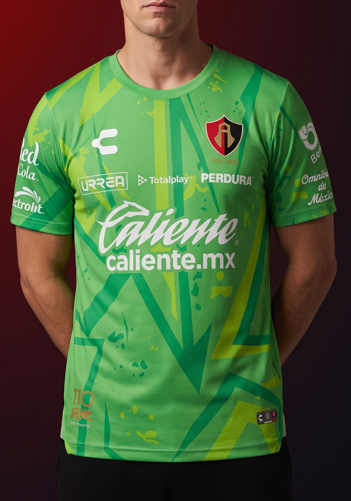 JERSEY ALTERNO PORTERO MANGA CORTA CABALLERO ATLAS FC 26/27