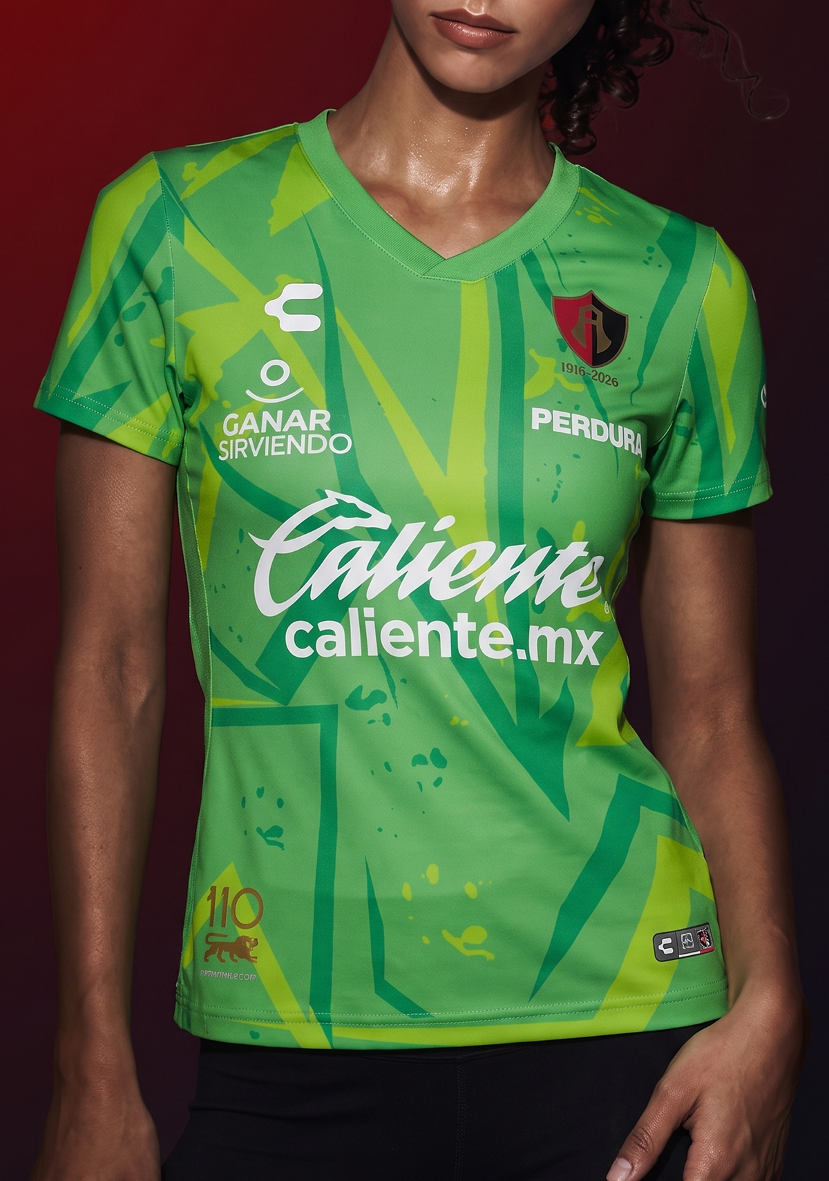 JERSEY ALTERNO PORTERO MANGA CORTA DAMA ATLAS FC 26/27