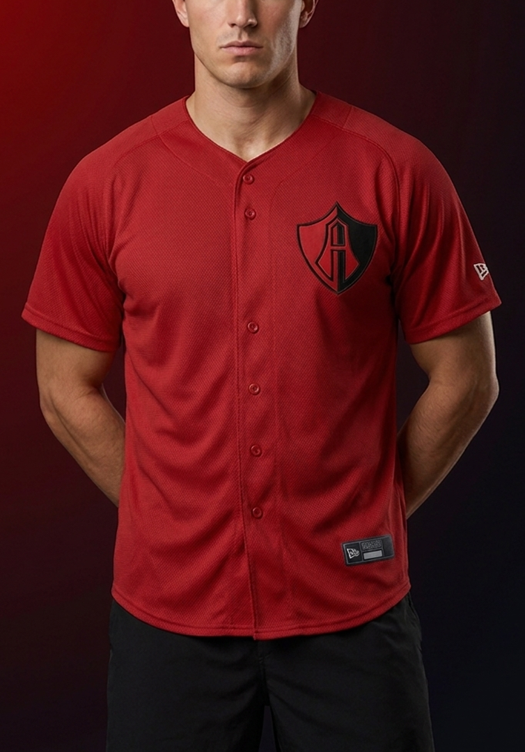 JERSEY EDICIÓN BÉISBOL ATLAS FC ROJO