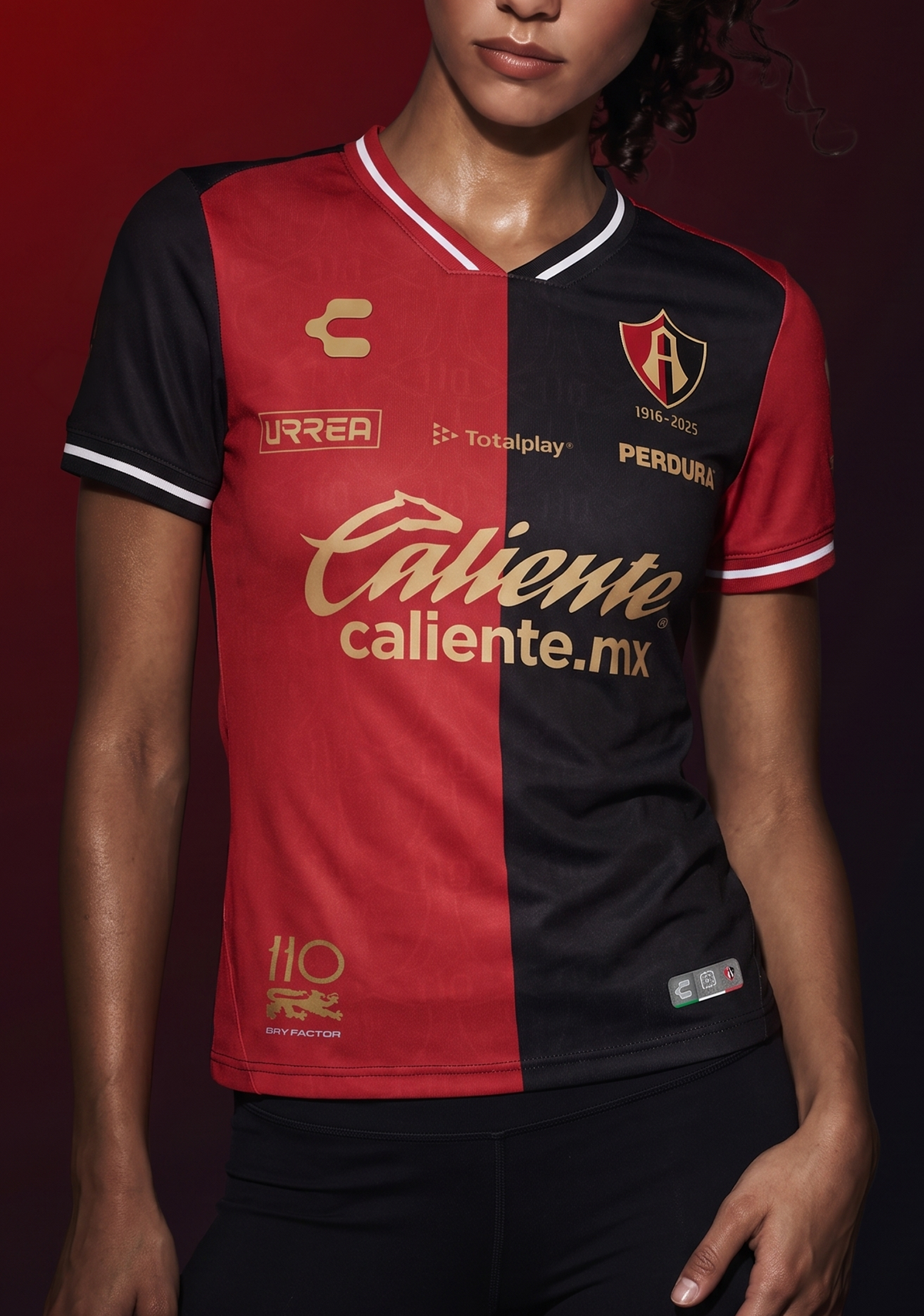 JERSEY LOCAL MANGA CORTA DAMA ATLAS FC 26/27