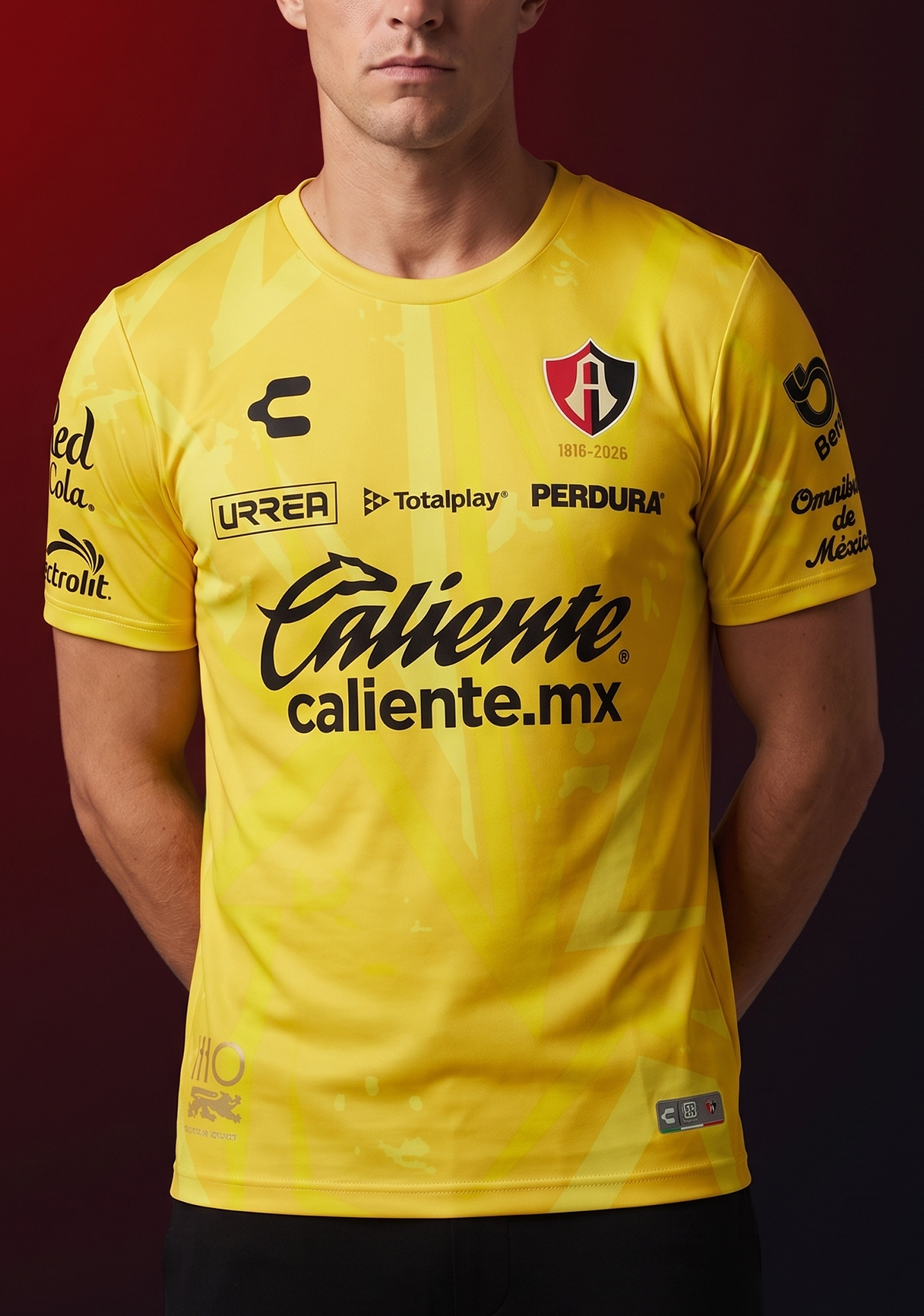 JERSEY LOCAL PORTERO MANGA CORTA CABALLERO ATLAS FC 26/27