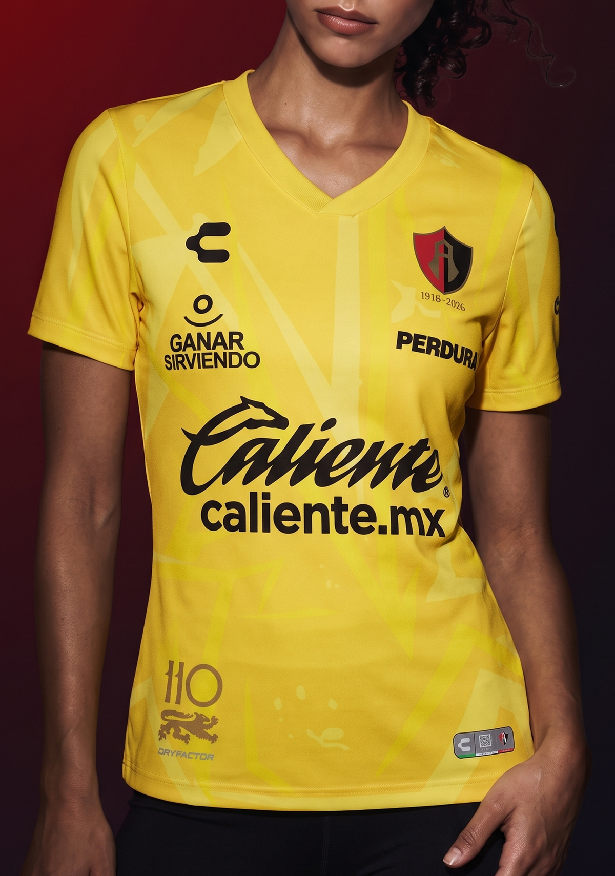 JERSEY LOCAL PORTERO MANGA CORTA DAMA ATLAS FC 26/27