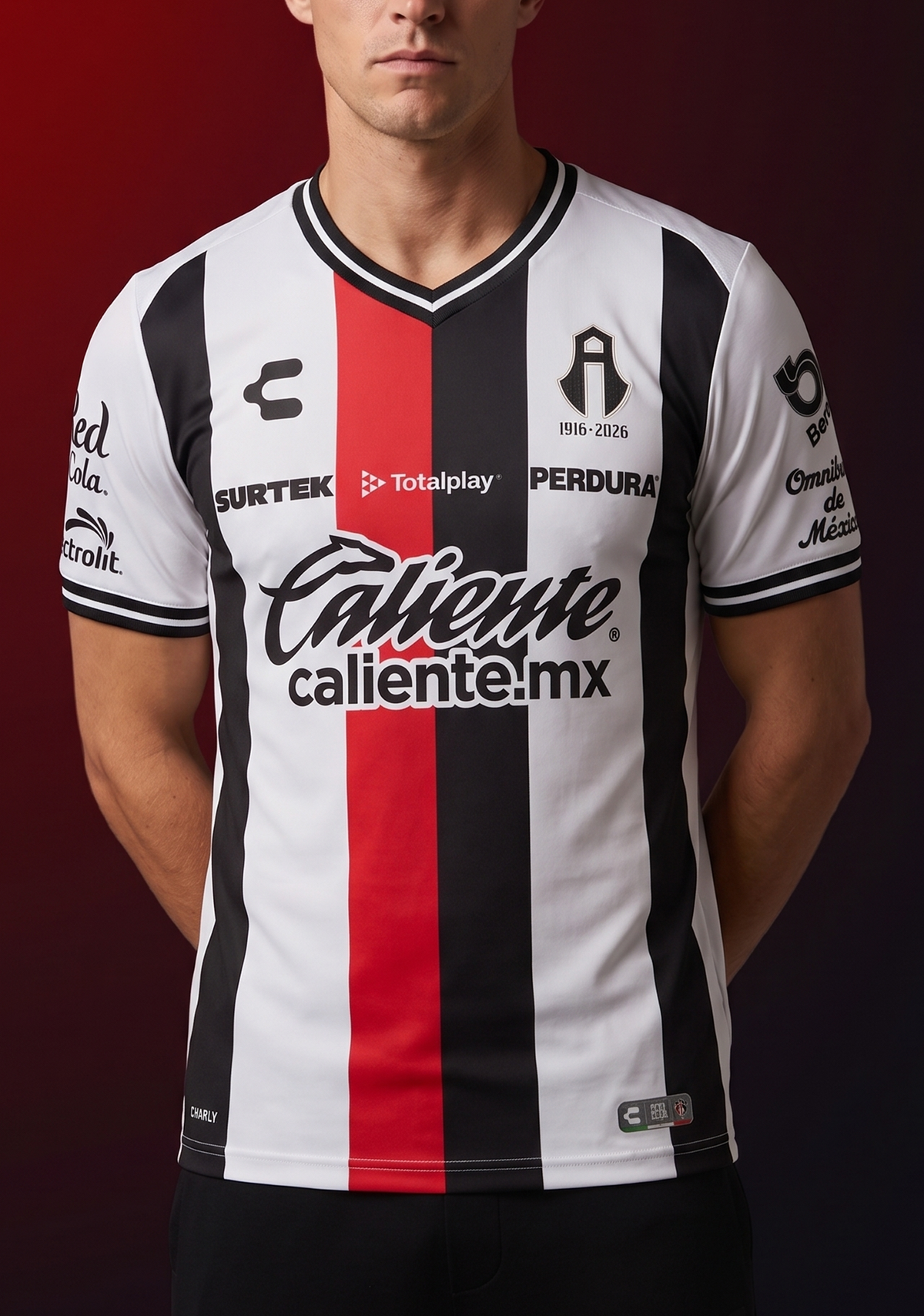 JERSEY VISITA MANGA CORTA CABALLERO ATLAS FC 26/27
